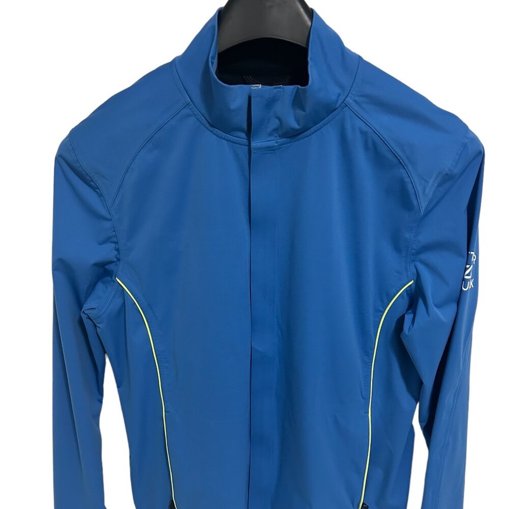 Cutter & Buck Golf Windbreaker Jacket Womens Size Medium Full Zip Blue